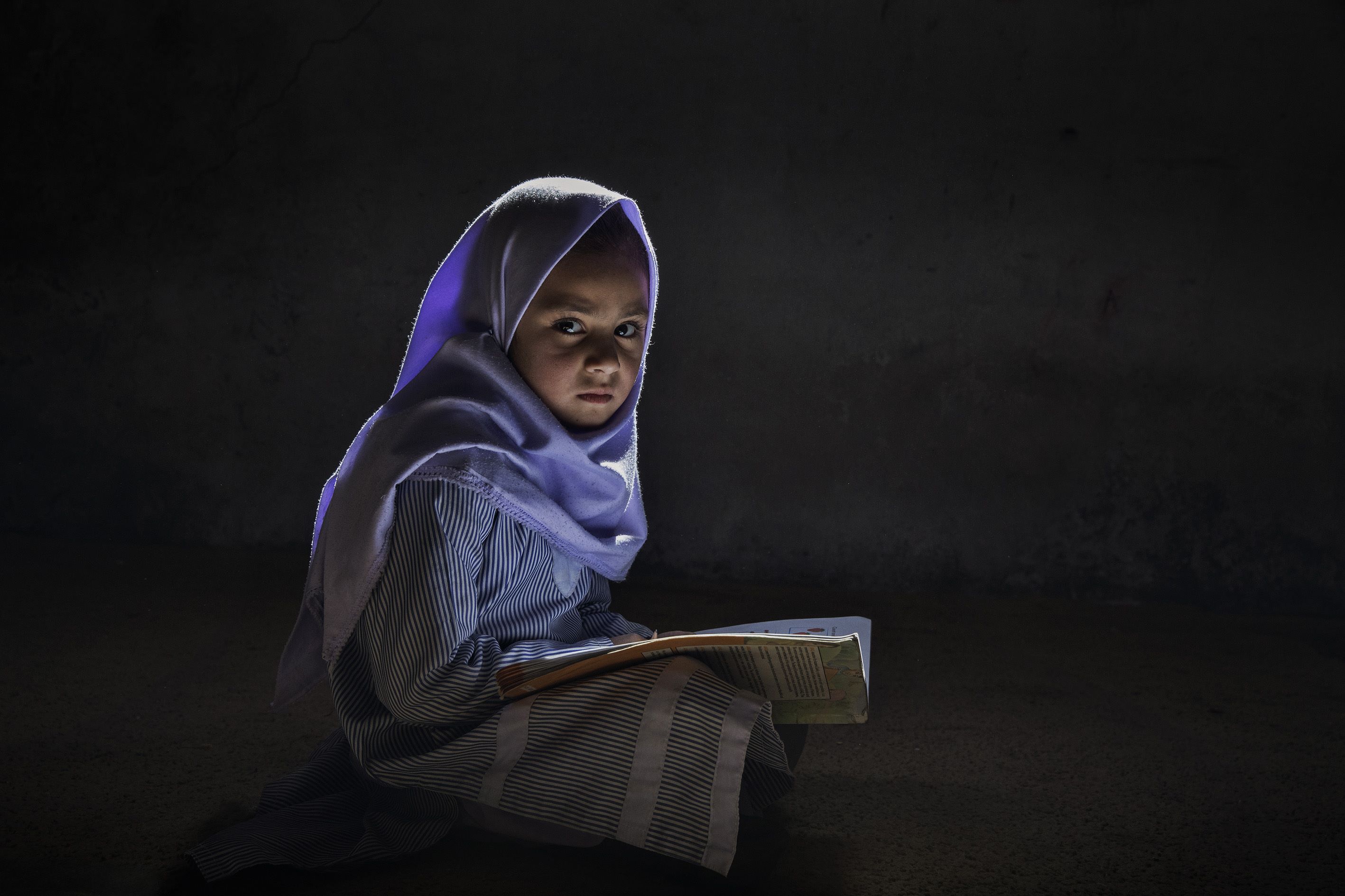 ©Andrea Francolini. Abieeha, 7anni. Al - Hadi Kids Academy, villaggio di Akber Abad. Pakistan 2017